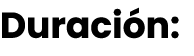 Duraci n: