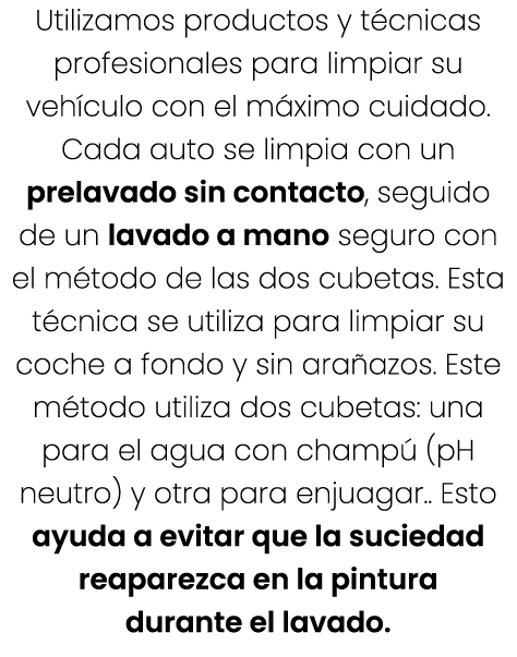 Utilizamos productos y t cnicas profesionales para limpiar su veh culo con el m ximo cuidado. Cada auto se limpia con...