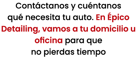 Cont ctanos y cu ntanos qu necesita tu auto. En  pico Detailing, vamos a tu domicilio u oficina para que no pierdas ...