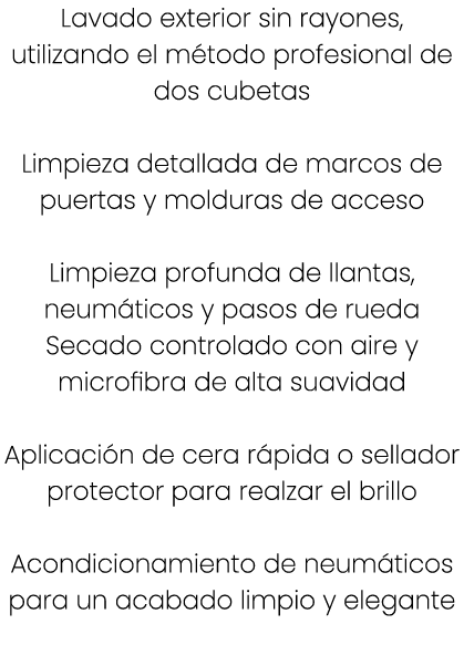 Lavado exterior sin rayones, utilizando el m todo profesional de dos cubetas Limpieza detallada de marcos de puertas ...